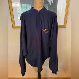 Zero Restriction Men’s L Golf Jacket Long Sleeve Lightweight Outdoor Sports Navy